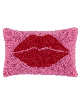 Shiraleah Lips Pillow - Pink