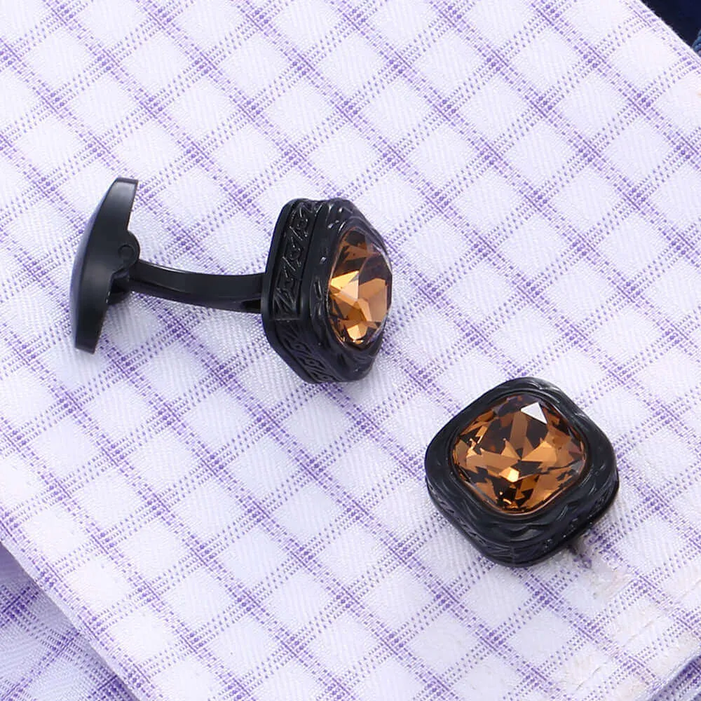 Simple Men's and Women's French Shirt Cufflinks