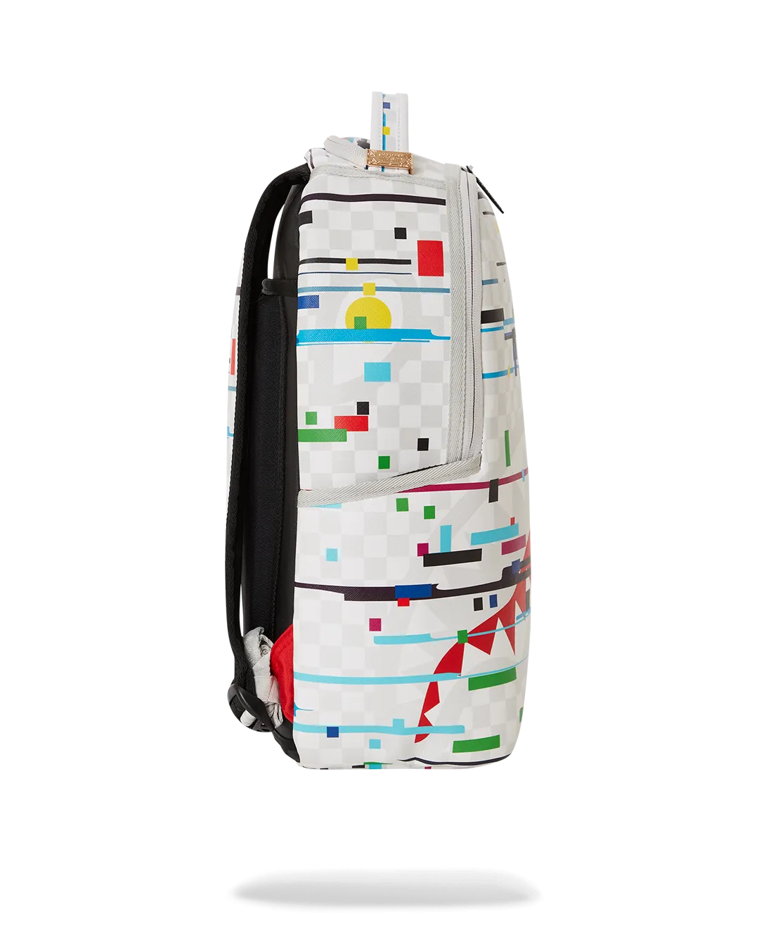 Sprayground Sharks in Paris Glitch Rider Backpack