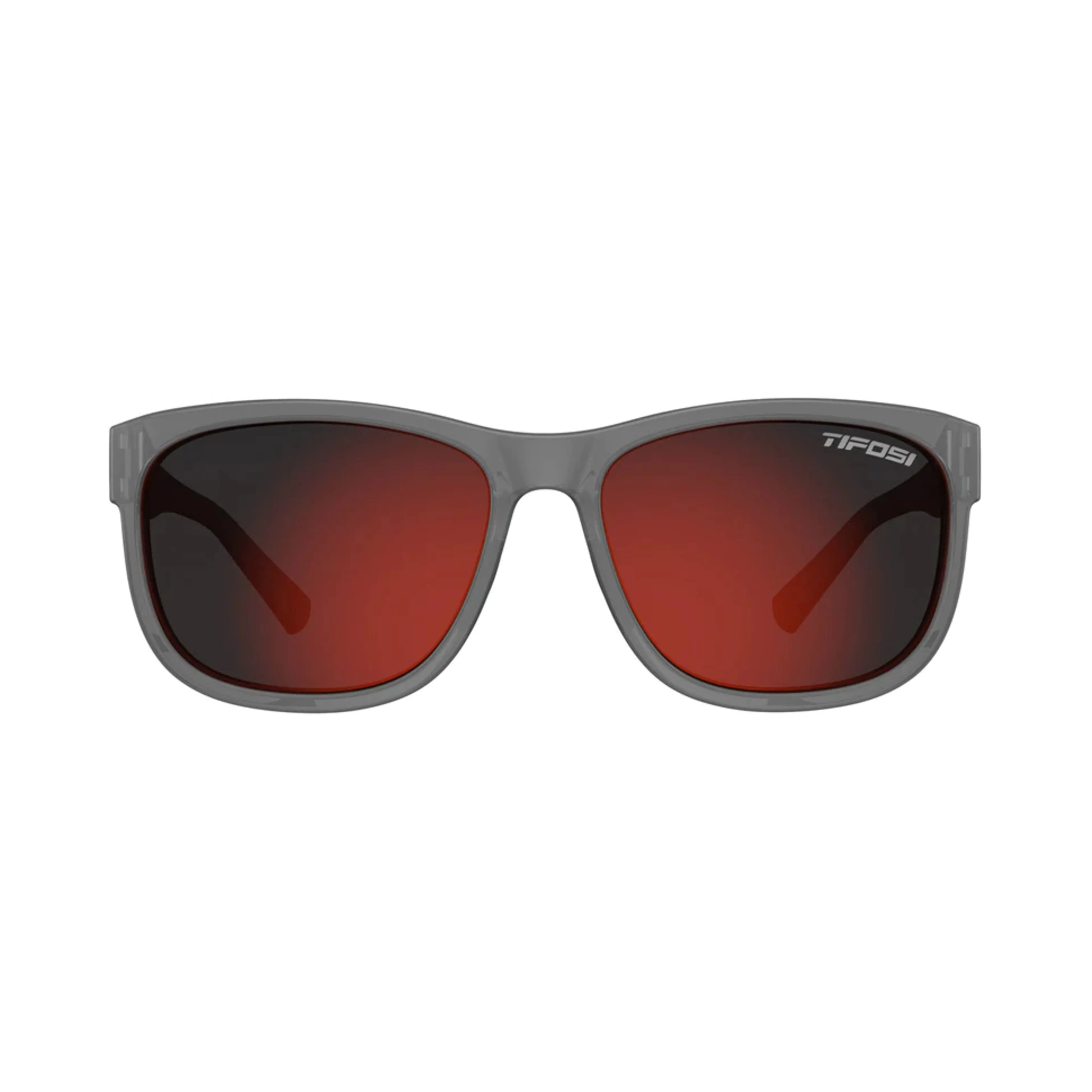 Tifosi Swank XL Sunglasses - Satin Vapor Smoke Red