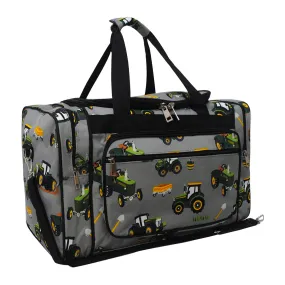 Tractor Trucks Canvas 20 Duffle Bag