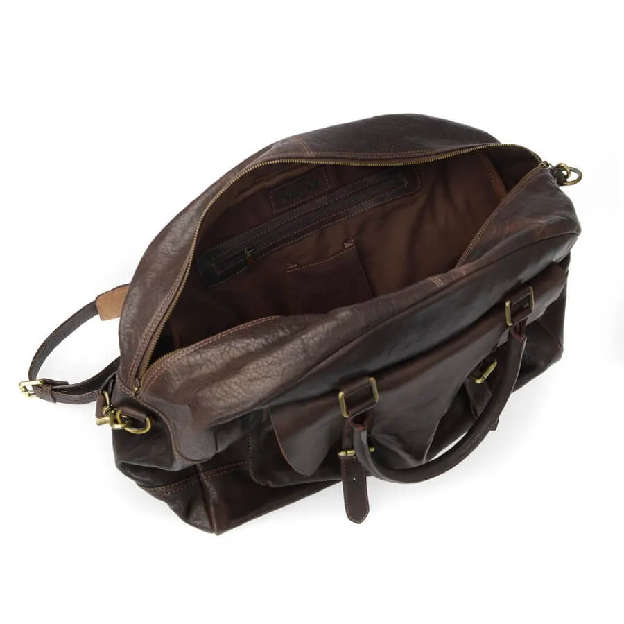 Wandering Soul Leather Travel Bag